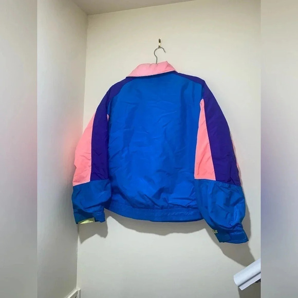 Vintage Color-Block Rainbow 80’s Columbia Radial  Sleeve Ski Snow Jacket no size - Picture 15 of 16